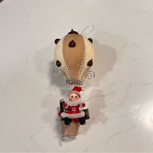 Kurt Adler Christmas Hot Air Balloon Hershey Kiss 1982 Ornament Vintage